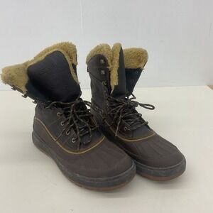 Nike | Shoes | Nike Mens Snow Boots Brown Leather Size 2  display picture 2